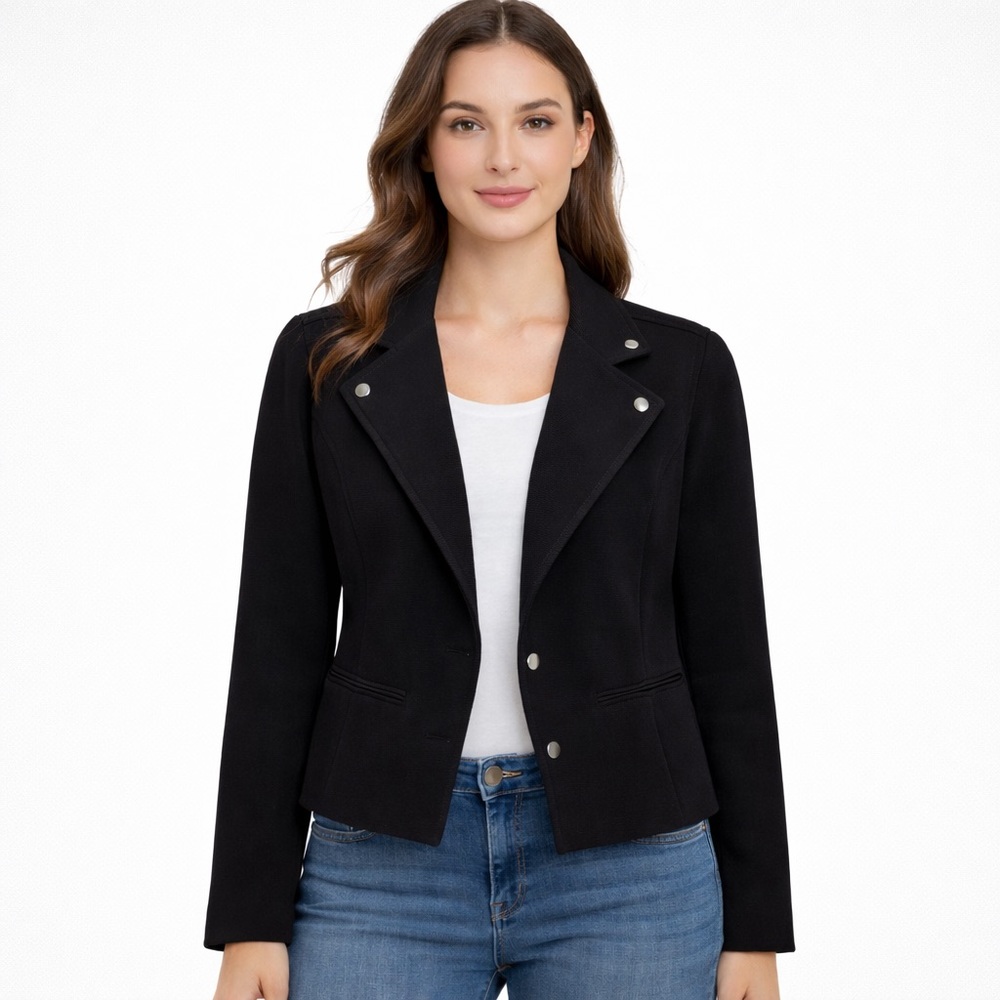 LC Lauren Conrad Black Blazer/Jacket